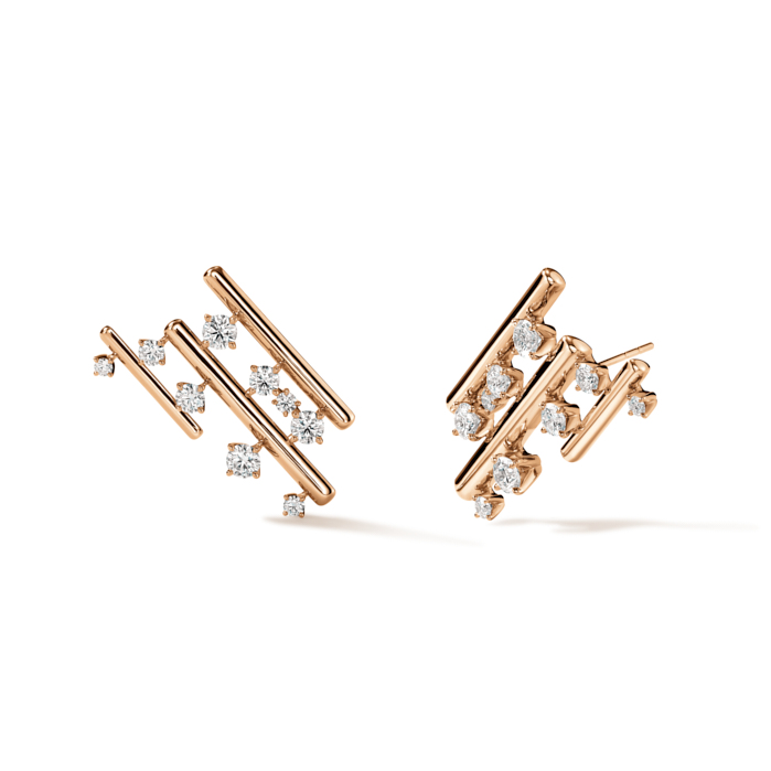 Barre Multi-Row Climber Earrings